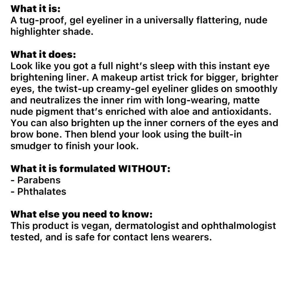 🌻 TARTE Fake Awake Eye Highlighter Brightener New FullSz